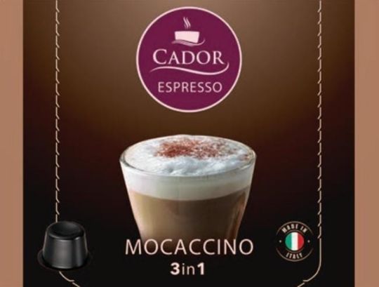 Cador Mocaccino capsules for Cador coffee machines - main product image
