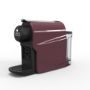 Cador Prima burgundy compact espresso coffee machine - main product image